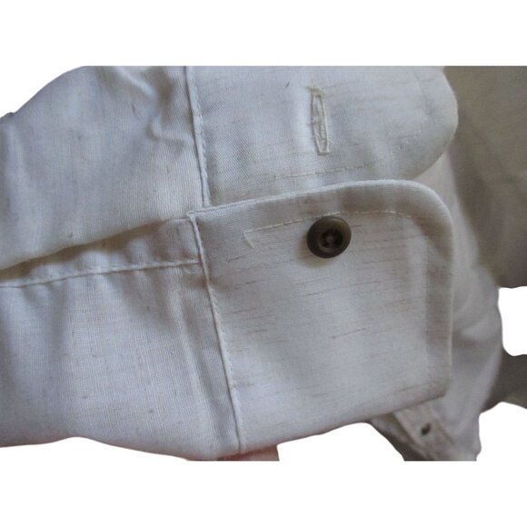 Small Vintage Men's Boho Western Shirt 70's Plaid Top Disco Cowboy H.I.S. button - Picture 4 of 9